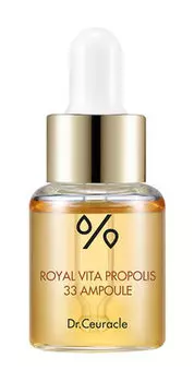 Создающая сияние эссенция для лица с прополисом Dr.Ceuracle Royal Vita Propolis 33 Ampoule