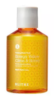 Сплэш-маска для сияния кожи лица с маслами цитрусовых Blithe Energy Yellow Citrus and Honey Patting Splash Mask