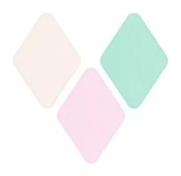 Спонжи Lavelle Collection Спонж для макияжа Ромб