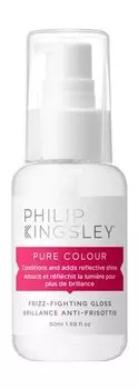 Спрей-блеск для укладки окрашенных волос Philip Kingsley Pure Colour Frizz-Fighting Gloss