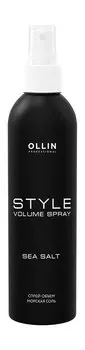 Спрей для объема волос с морской солью Ollin Professional Style Sea Salt Volume Spray