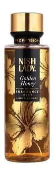 Спрей для тела с ароматом амбры и жимолости Nishlady Fragrance Mist Golden Honey
