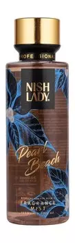 Спрей для тела с ароматом кокоса и ванили Nishlady Fragrance Mist Pearl Beach