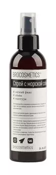 Спрей для волос легкой фиксацией с морской солью Brocosmetics Спрей С морской солью