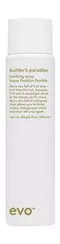 Спрей-лак для волос сильной фиксации Evo Builder's Paradise Working Spray Travel Size