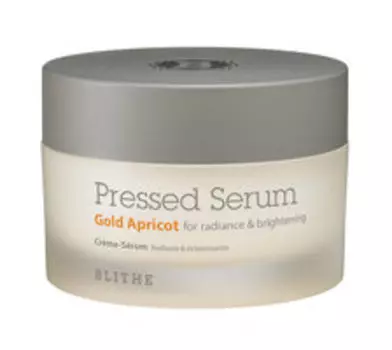 Спресованная сыворотка для сияния кожи лица с экстрактом абрикоса Blithe Gold Apricot Pressed Serum