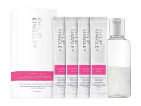 Средство-антиоксидант для очищения и придания блеска волосам на основе витамина С Philip Kingsley Vitamin C Jelly Detoxifying Hair and Scalp Treatment