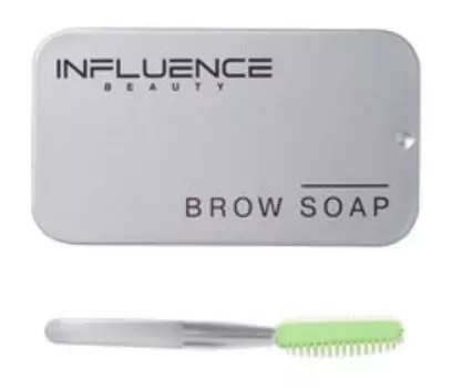 Средство для фиксации бровей с кисточкой Influence Beauty Brow Robot Brow Soap