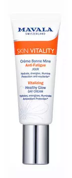 Стимулирующий дневной крем для сияния кожи лица Mavala Switzerland Skin Vitality Vitalizing Healthy Glow Cream