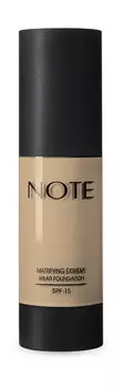Стойкая тональная основа для лица с матирующим эффектом Note Mattifying Extreme Wear Foundation SPF 15