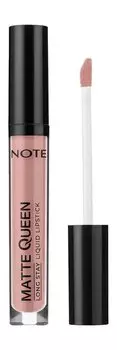 Стойкая жидкая помада для губ с матовым финишем Note Matte Queen Long Stay Liquid Lipstick