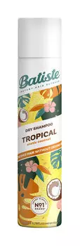 Сухой шампунь с ароматом экзотических фруктов Batiste Dry Shampoo Tropical