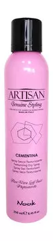 Сухой текстурирующий спрей для волос - степень фиксации 3 Nook Artisan Cementina Texturizing Dry Spray