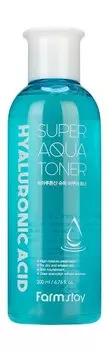 Суперувлажняющий тонер для лица с гиалуроновой кислотой FarmStay Hyaluronic Acid Super Aqua Toner