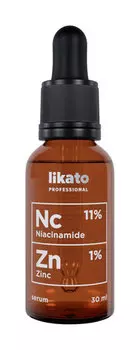 Сыворотка для контроля жирности кожи и высыпаний на лице Likato Professional Niacinamide Zinc Serum