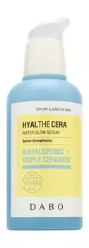 Сыворотка для лица с гиалуроновой кислотой и керамидами Dabo Hyal The Cera Water Glow Serum