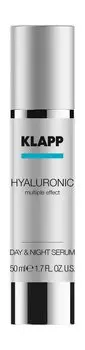 Сыворотка для лица с гиалуроновой кислотой Klapp Hyaluronic Day & Night Serum