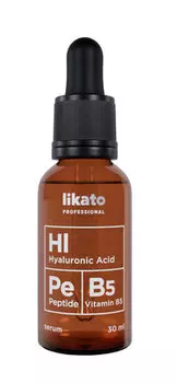 Сыворотка для лица с лифтинг-эффектом Likato Professional Hyaluronic Acid Peptid Vitamin B5 Serum