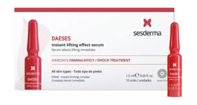 Сыворотка с мгновенным эффектом лифтинга на основе диметиламиноэтанола Sesderma Daeses Serum Lifting Effect