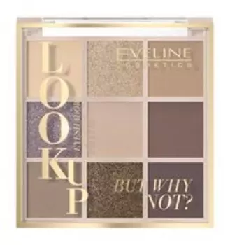 Тени для век Eveline Look Up But Why Not? Eyeshadow Palette