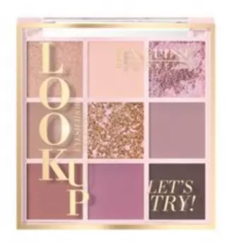 Тени для век Eveline Look Up Let's Try! Eyeshadow Palette
