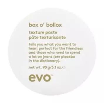 Текстурирующая паста для волос Evo Box O'bollox Texture Paste