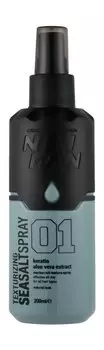 Текстурирующий спрей для укладки волос с морской солью Nishman Texturizing Seasalt Spray 01