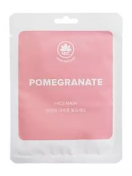 Тканевая маска для лица с экстрактом граната NSC Name Skin Care Pomegranate Face Mask