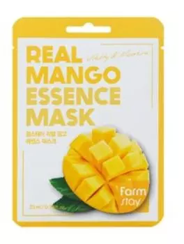 Тканевая маска для лица с экстрактом манго FarmStay Real Mango Essence Mask