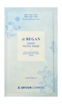 Тканевая маска для лица с экстрактом пижмы JayJun iT Began Tansy Facial Mask