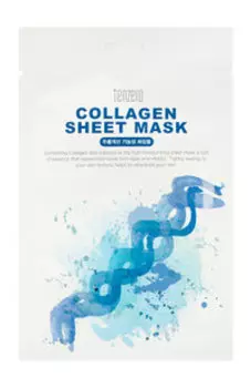 Тканевая маска для лица с коллагеном Tenzero Collagen Sheet Mask
