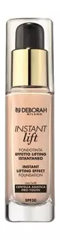 Тональная основа для лица c эффектом лифтинга Deborah Milano Instant Lifting Effect Foundation SPF 30