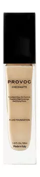 Тональная основа для нормальной и комбинированной кожи Provoc CheckMatte Foundation