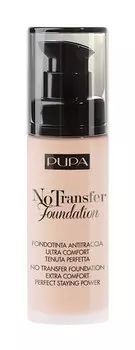 Тональная основа Pupa No Transfer Foundation