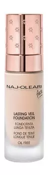 Тональное средство для лица c экстрактом цветов акмеллы Naj Oleari Lasting Veil Foundation