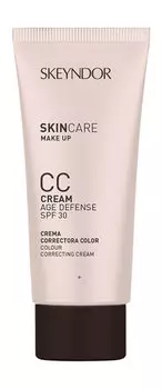 Тональныи восстанавливающий CC-крем для лица Skeyndor Skincare Make Up CC Cream Age Defence SPF 30