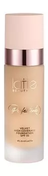 Тональный крем c матовым финишем Latte Beauty Perfectoner Velvet High Coverage Foundation SPF 35