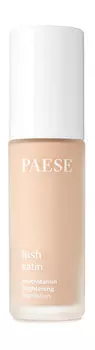 Тональный крем для уставшей, сухой и нормальной кожи c эффектом сияния Paese Lush Satin Multivitamin Brightening Foundation