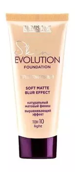 Тональный крем с матовым финишем и выравнивающим эффектом Luxvisage Skin Evolution Soft Matte Blur Effect