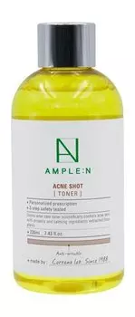 Тонер для лица против акне и воспалений Ample:N Acne Shot Toner
