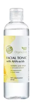 Тоник для лица с АНА-кислотами OZ!OrganicZone ANA-acids Facial Tonic Для нормальной и сухой кожи