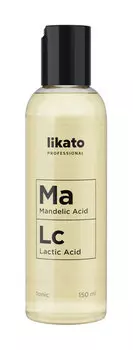Тоник для лица с миндальной кислотой Likato Professional Mandelic Acid, Lactic Acid Tonic