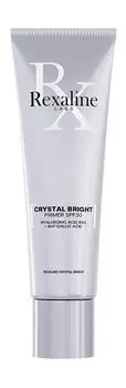 Тонирующий крем для сияния кожи лица с ниацинамидом и галловой кислотой Rexaline Crystal Bright Primer SPF 30