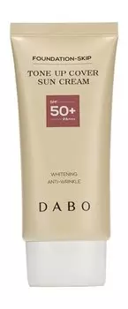 Тонирующий солнцезащитный крем для лица Dabo Foundation-Skip Tone Up Cover Sun Cream SPF 50+ PA++++