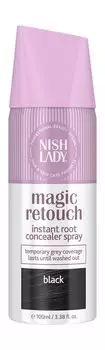 Тонирующий спрей-ретушь для волос Nishlady Magic Retouch Instant Root Concealer Spray