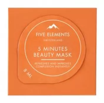 Тонизирующая пятиминутная маска для лица Five Elements 5 Minutes Beauty Mask