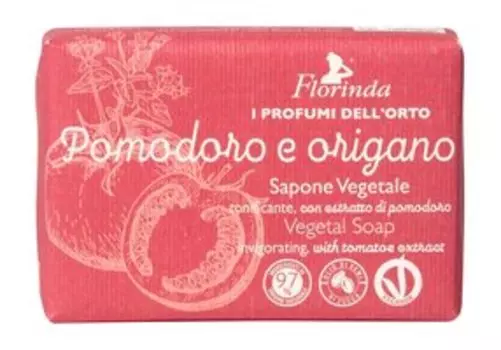 Тонизирующее мыло с экстрактом томата Florinda Vegetal Soap Pomodoro e Origano