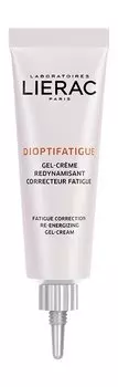 Тонизирующий гель-крем для коррекция признаков усталости кожи вокруг глаз Lierac Dioptifatigue Gel Creme Redynamisant Correcteur Fatigue