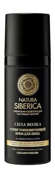 Тонизирующий крем для лица с мятой и таурином Natura Siberica Men Супер Тонизирующий Крем для лица Сила Волка