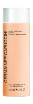 Тонизирующий лосьон для сухой и чувствительной кожи лица Germaine de Capuccini Essential Toning Lotion